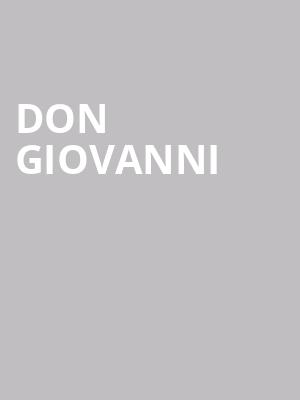 Don Giovanni at Royal Opera House